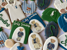 Load image into Gallery viewer, Baby Polo Bear theme cookies