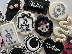 Gothic Halloween Sugar  Cookies