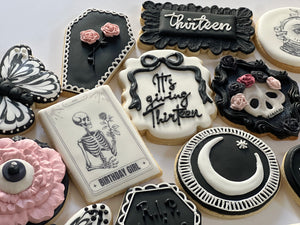 Gothic Halloween Sugar  Cookies