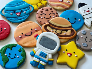 Space Planets theme Cookies