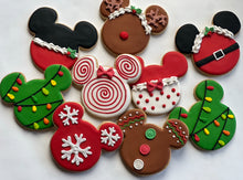 Load image into Gallery viewer, Mickey Christmas Cookies