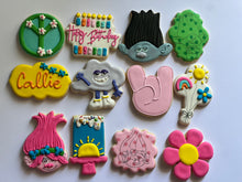Load image into Gallery viewer, Trolls theme Cookies