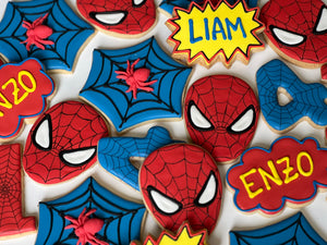 Spiderman Cookies