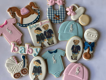 Load image into Gallery viewer, Baby Polo Bear theme cookies