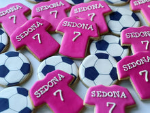 Load image into Gallery viewer, Soccer theme cookies