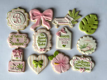 Load image into Gallery viewer, Tropical Summer birthday Cookies- the summer I turned..