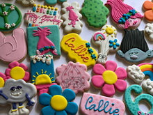 Load image into Gallery viewer, Trolls theme Cookies