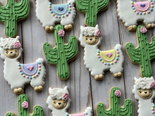 Load image into Gallery viewer, Llama theme  Cookies