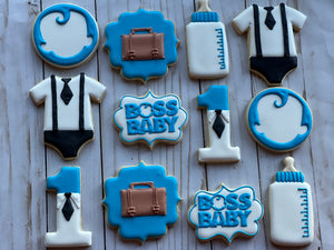 Boss Baby cookies