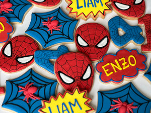 Spiderman Cookies