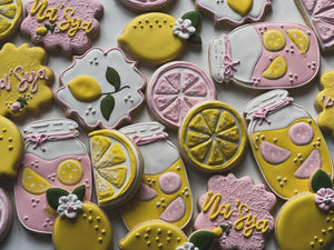 Lemonade theme Cookies