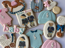 Load image into Gallery viewer, Baby Polo Bear theme cookies