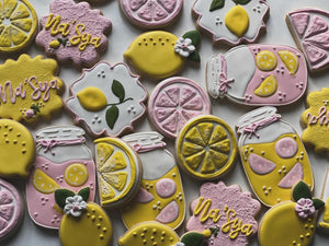 Lemonade theme Cookies