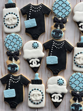 Load image into Gallery viewer, Chanel Baby shower cookies