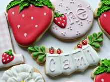 Load image into Gallery viewer, Strawberry theme Cookies