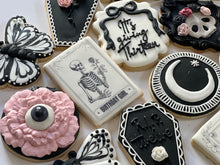 Load image into Gallery viewer, Gothic Halloween Sugar  Cookies
