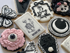 Gothic Halloween Sugar  Cookies