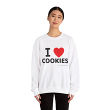 Load image into Gallery viewer, I love Cookies Crewneck Sweatshirt