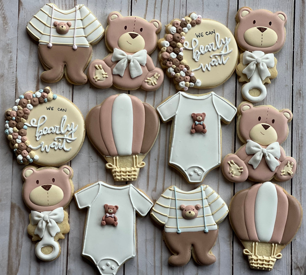 Baby Bear airballon cookies