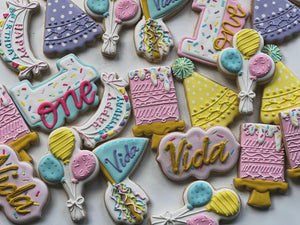 Birthday theme Cookies