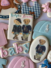 Load image into Gallery viewer, Baby Polo Bear theme cookies