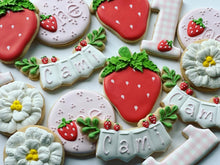 Load image into Gallery viewer, Strawberry theme Cookies