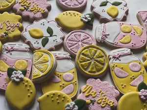 Lemonade theme Cookies