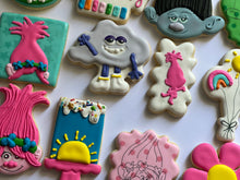 Load image into Gallery viewer, Trolls theme Cookies