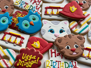 Daniel tiger’s neighborhood theme Cookies