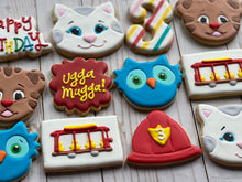 Load image into Gallery viewer, Daniel tiger’s neighborhood theme Cookies