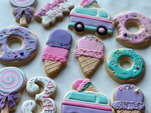 Ice cream Summer theme Cookies