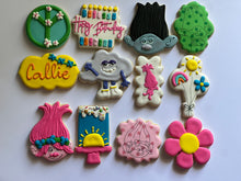 Load image into Gallery viewer, Trolls theme Cookies