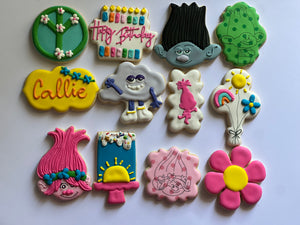 Trolls theme Cookies