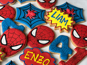 Spiderman Cookies