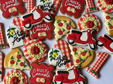 Load image into Gallery viewer, Italian Pizza Party Theme Cookies