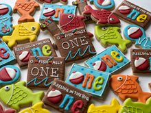 Load image into Gallery viewer, Fish theme One year old Cookies