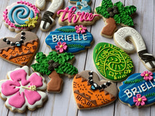 Load image into Gallery viewer, Moana theme cookies