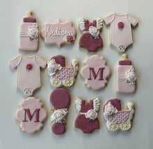 Load image into Gallery viewer, Baby shower cookies