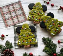 Load image into Gallery viewer, Single Christmas tree Cookie