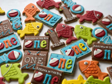 Load image into Gallery viewer, Fish theme One year old Cookies