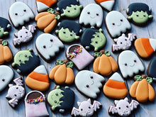 Load image into Gallery viewer, Mini Halloween cookies - Chocolate Mocha flavor