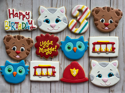 Daniel tiger’s neighborhood theme Cookies