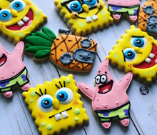 Load image into Gallery viewer, Sponge bob  theme Cookies