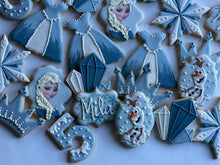 Load image into Gallery viewer, Frozen Princess Cookies