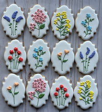 Load image into Gallery viewer, Flowers Cookies