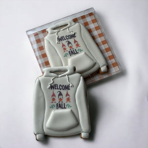 Fall theme hoodie gift Cookies