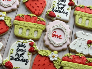 Strawberry theme Cookies