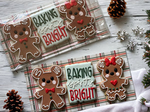 Ginger Mouse Christmas Cookies gift set