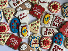 Load image into Gallery viewer, Italian Pizza Party Theme Cookies