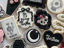 Load image into Gallery viewer, Gothic Halloween Sugar  Cookies
